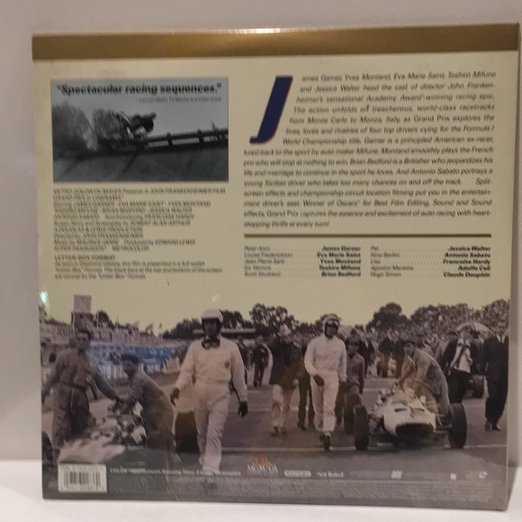 MGM UA Extended play GRAND PRIX 2 Disc Set Laser Disc. - Picture 5 of 5